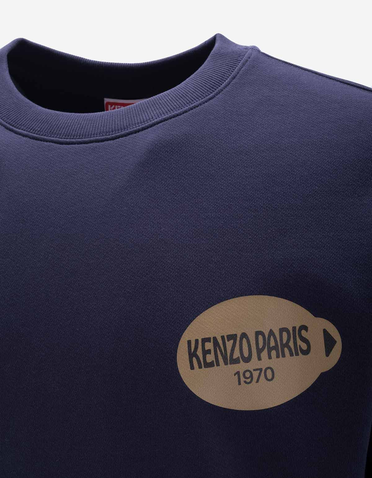 Kenzo Blue Fruit Stickers Sweatshirt - 4