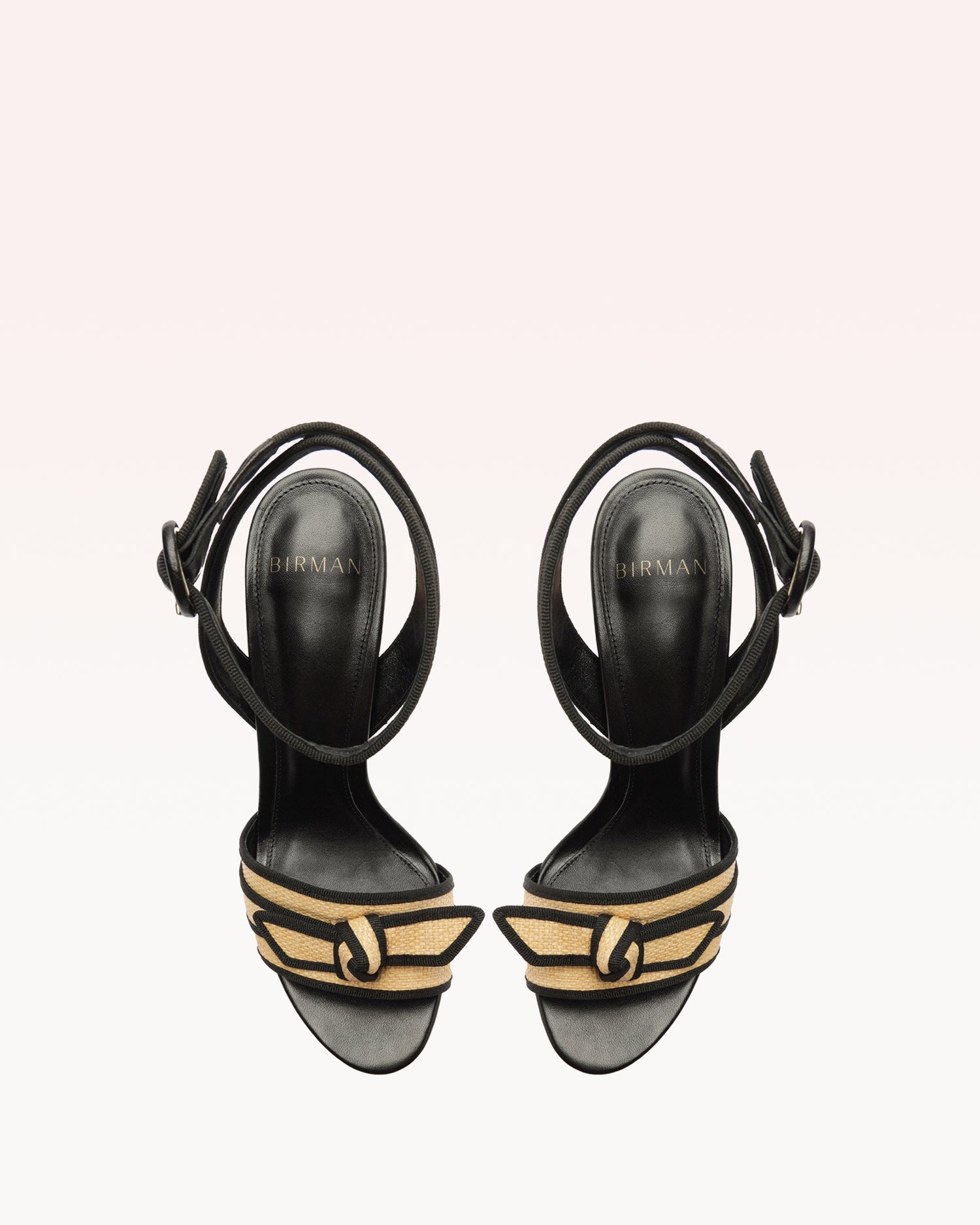 GROSGRAIN RAFFIA PLATFORM - 3