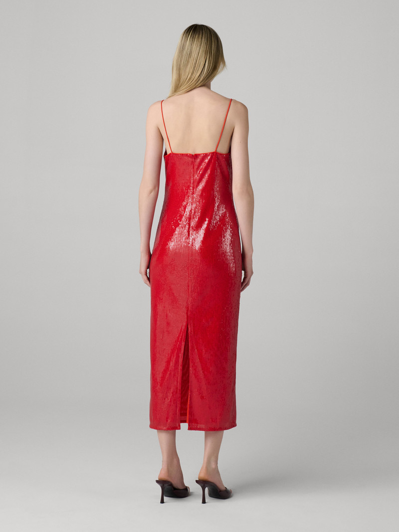 DIANE VON FURSTENBERG Jane Sequin Slip Dress outlook