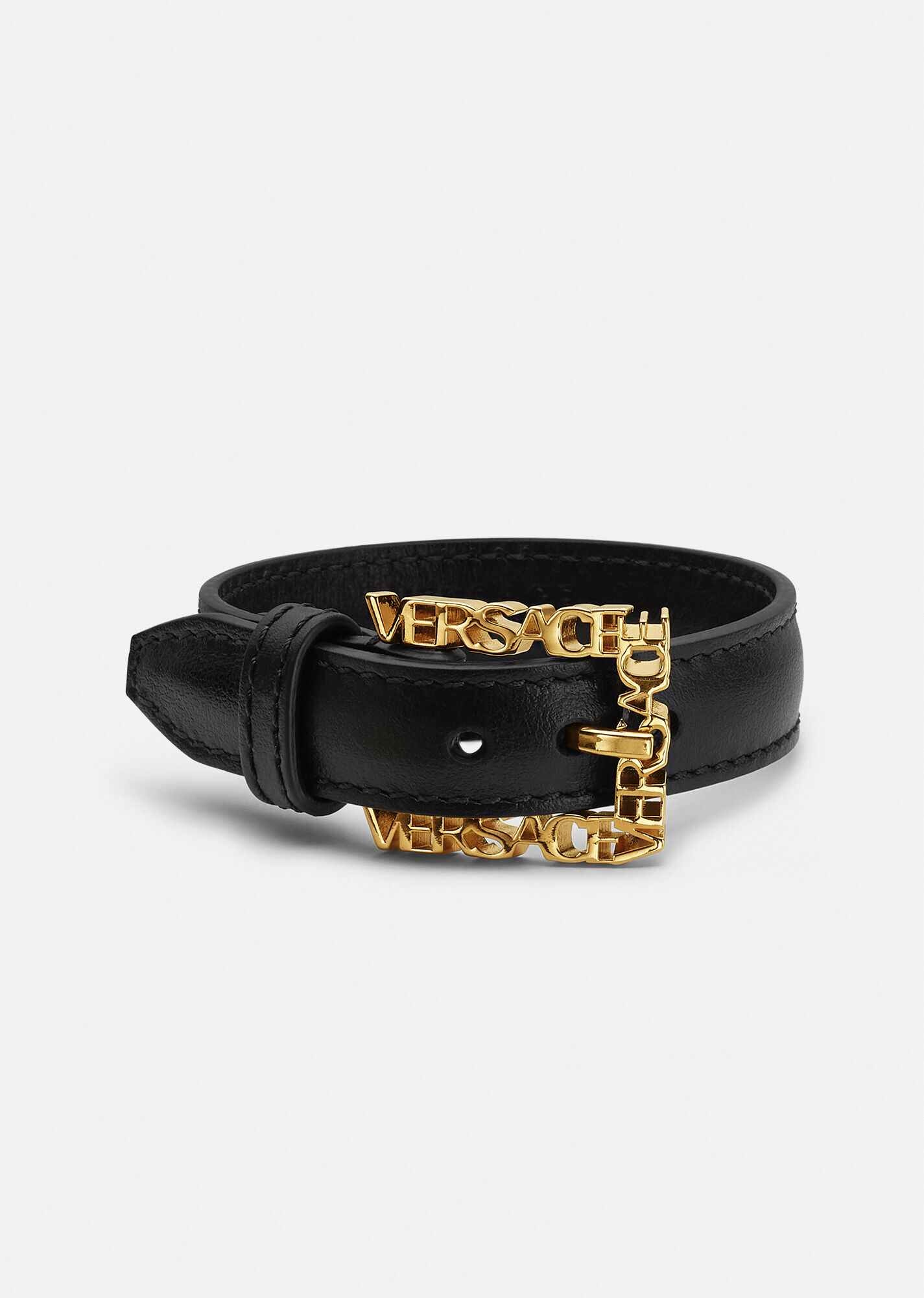 Logo Leather Bracelet - 1