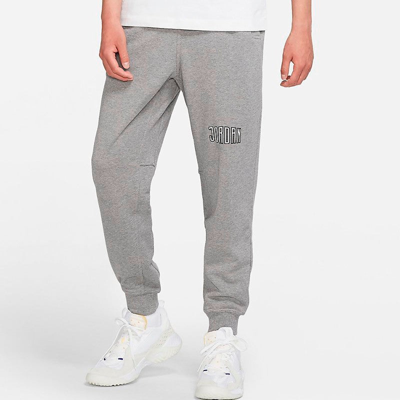 Air Jordan J Sprt Dna Hbr Flc Pant Casual Sports Breathable Knit Long Pants light grey DM3232-091 - 3