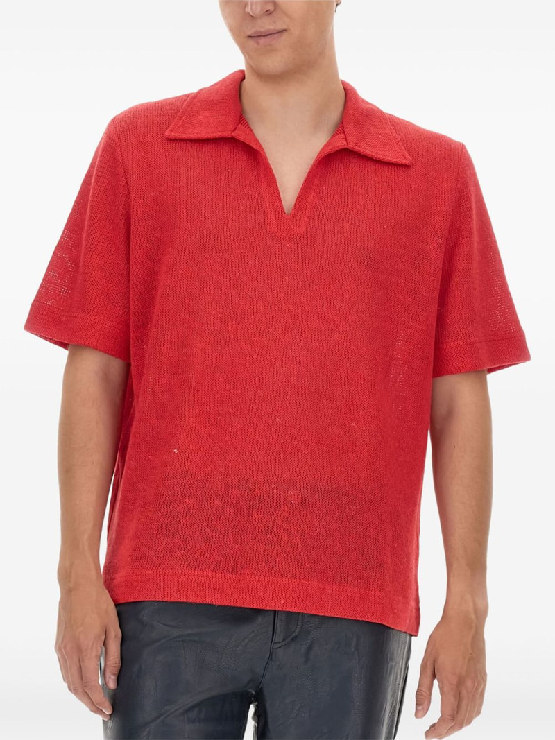 textured T-shirt 1