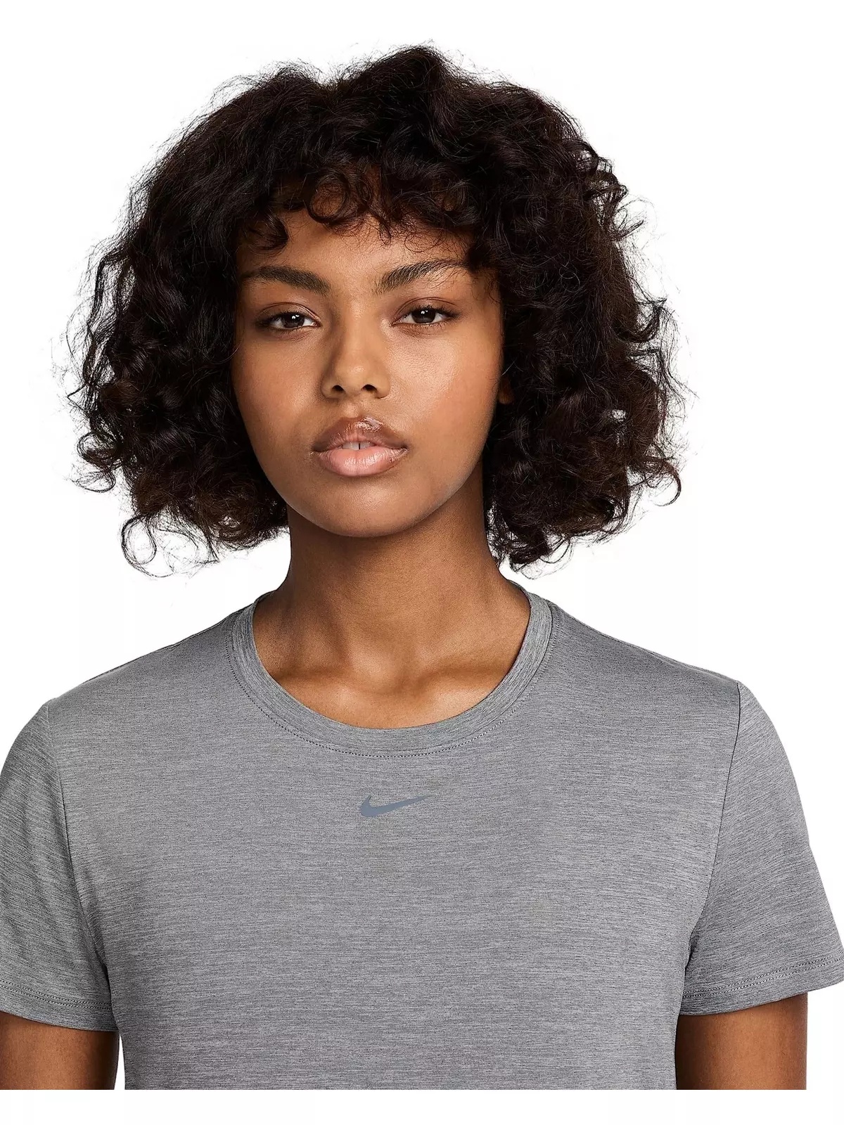 Women's One Classic Dri-FIT Short-Sleeve Top -Grey - 3