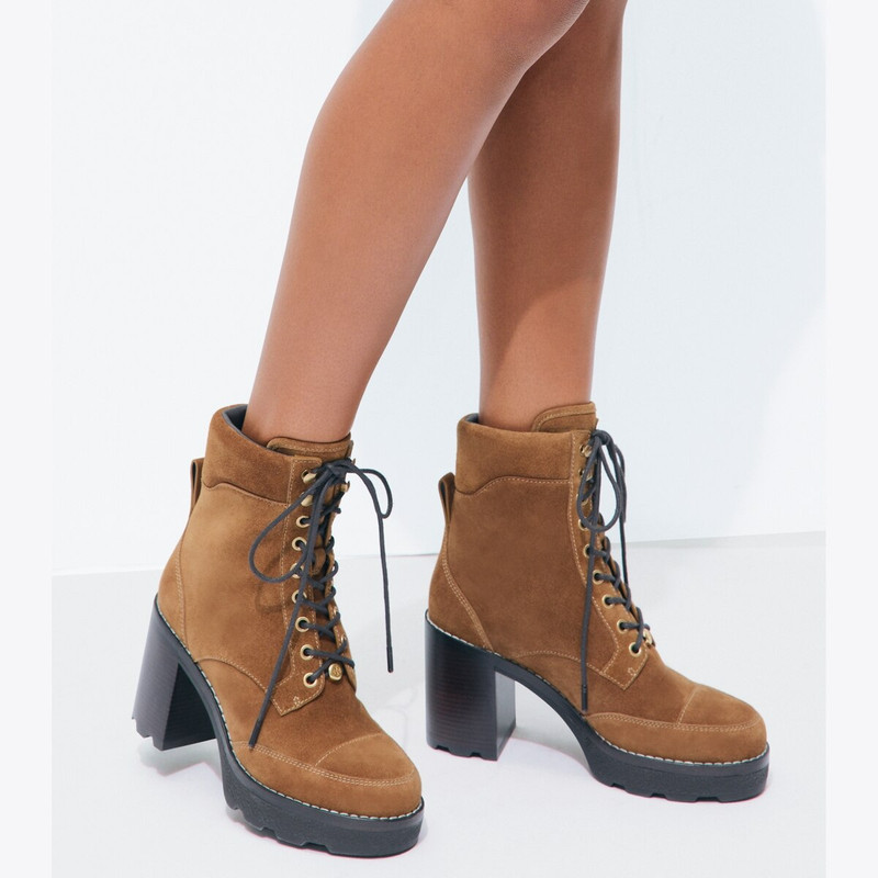 Romy Lug Heeled Boot 3