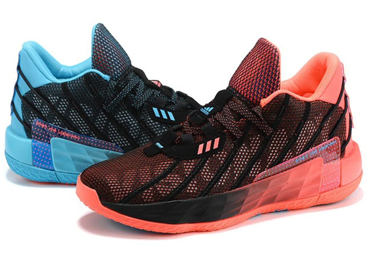 RARE Adidas Dame 7 GCA \'Visionary\' Basketball Sneakers G57905 Men\'s Size 8.5 Nike Basketball Shoes For Fast Players Adidas Basketball  main image 3