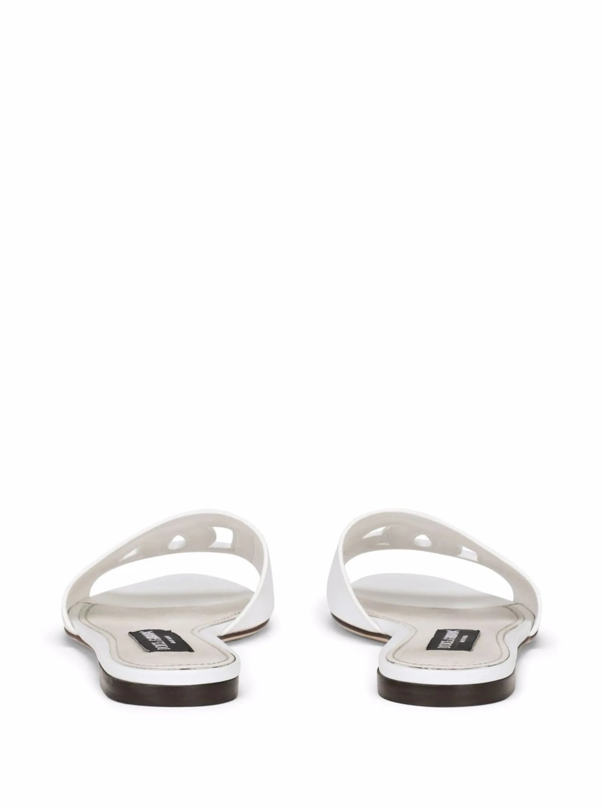 DG Logo Leather Sandals - 2