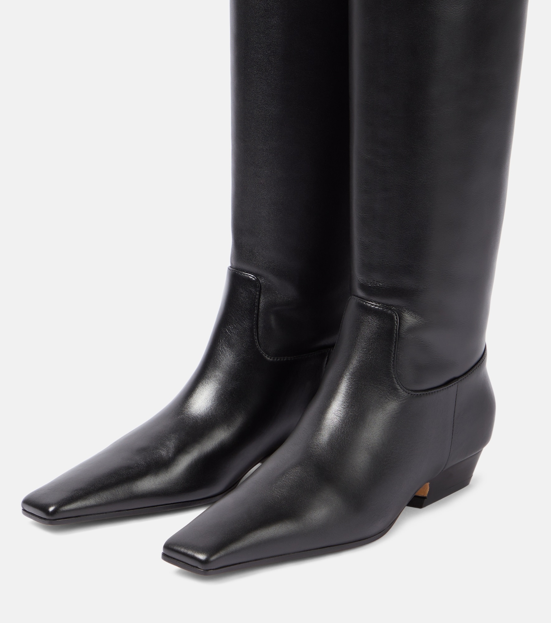 Marfa leather knee-high boots - 5
