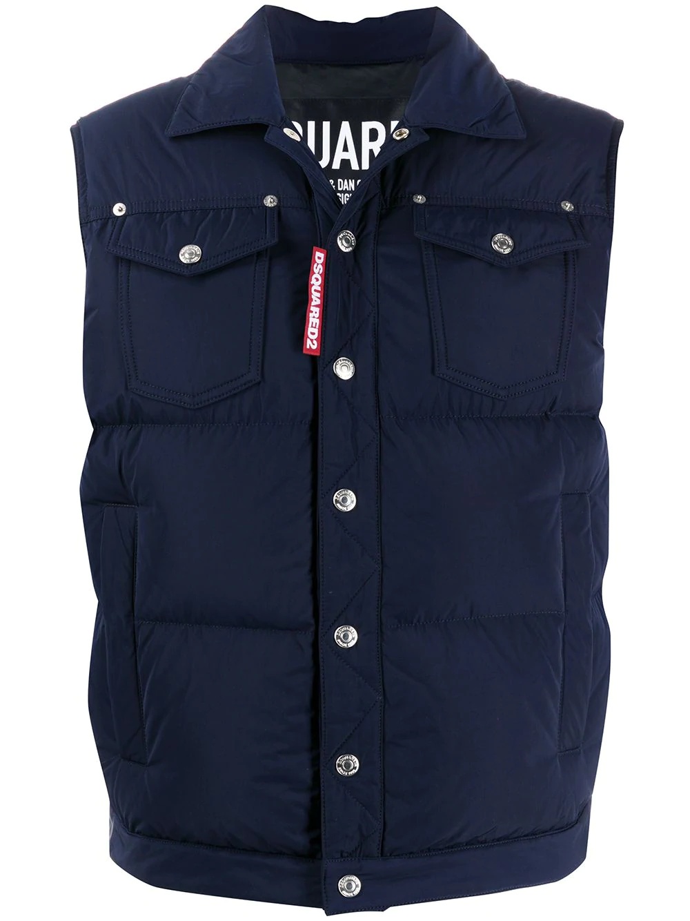 padded down gilet - 1