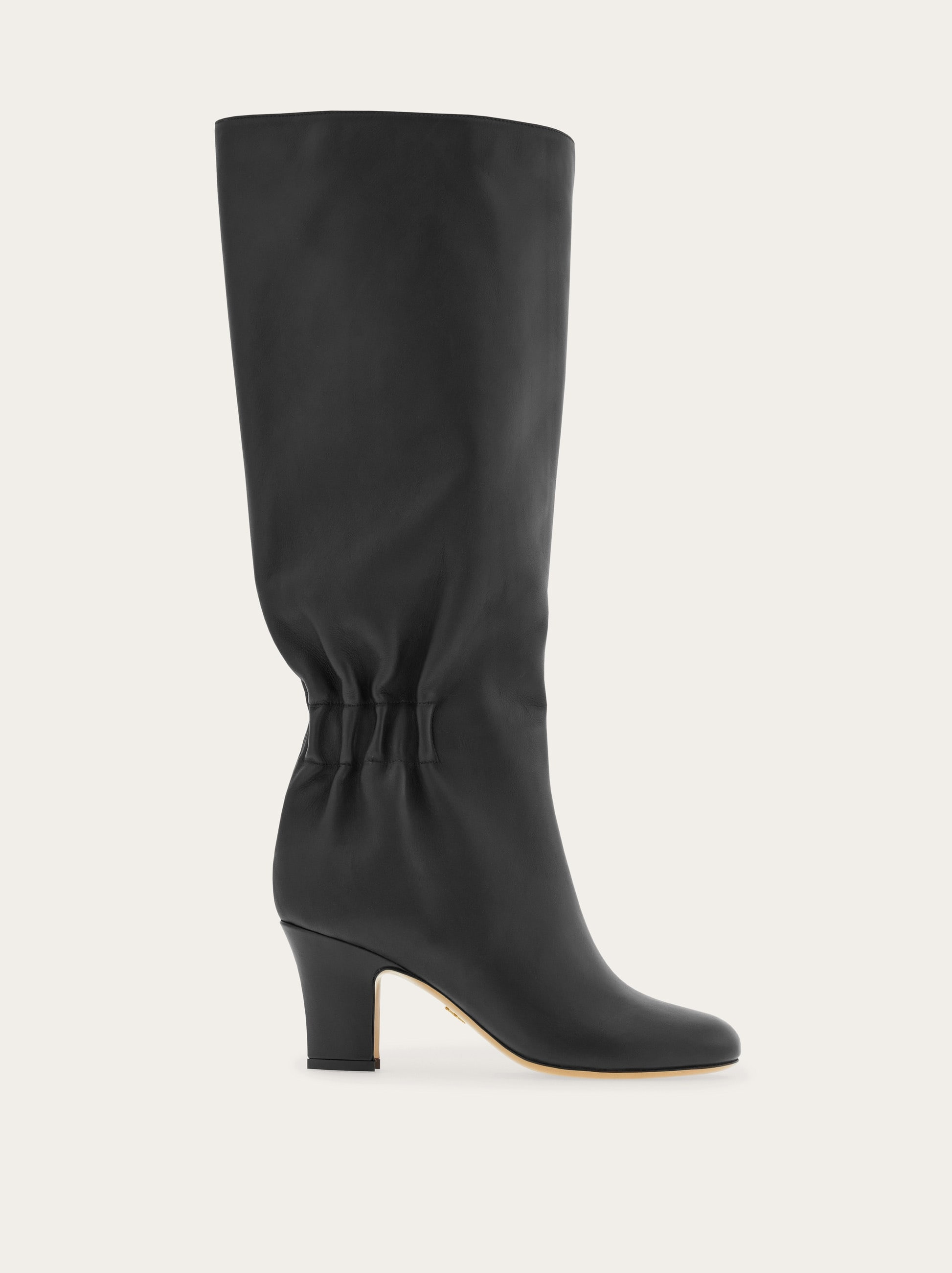 Knee boot with ruched detail - 6