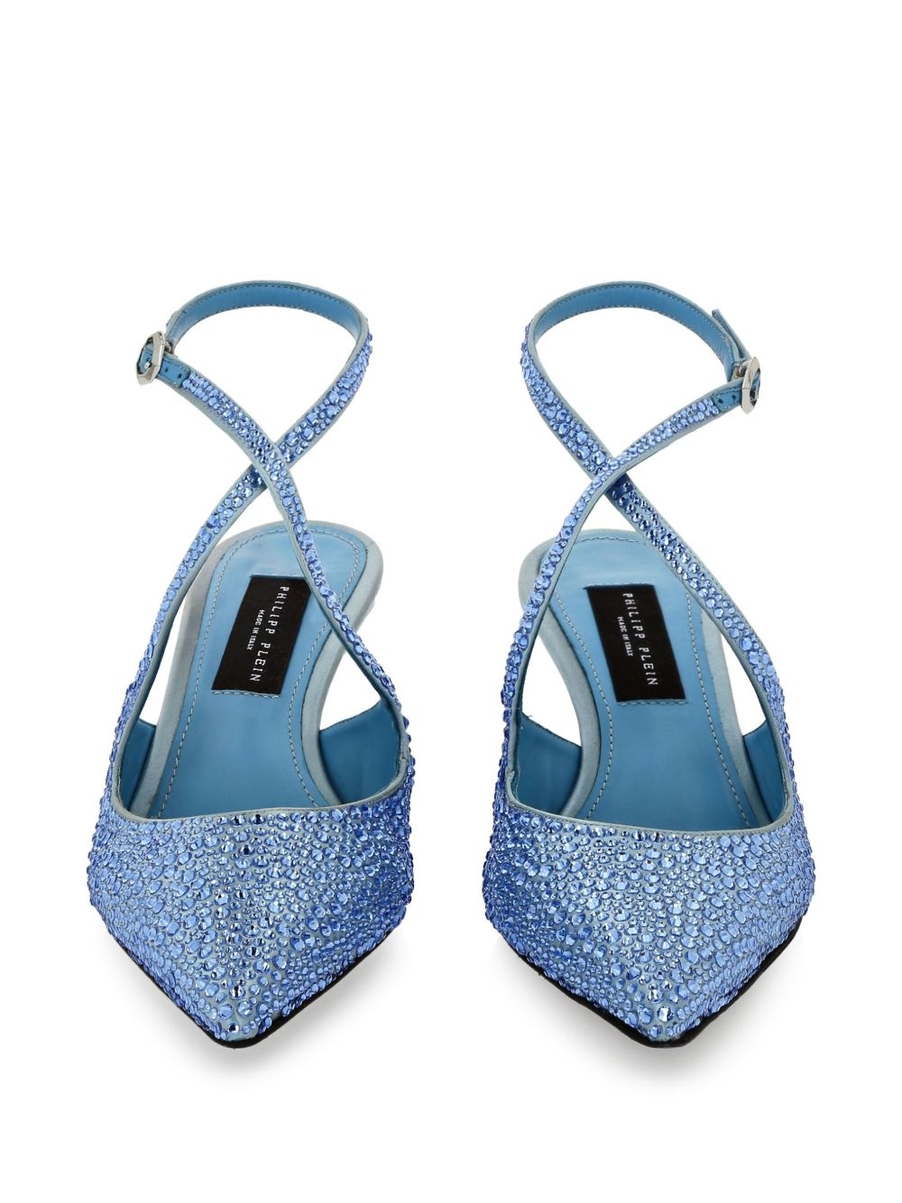 55mm Slingback Strass pumps - 3