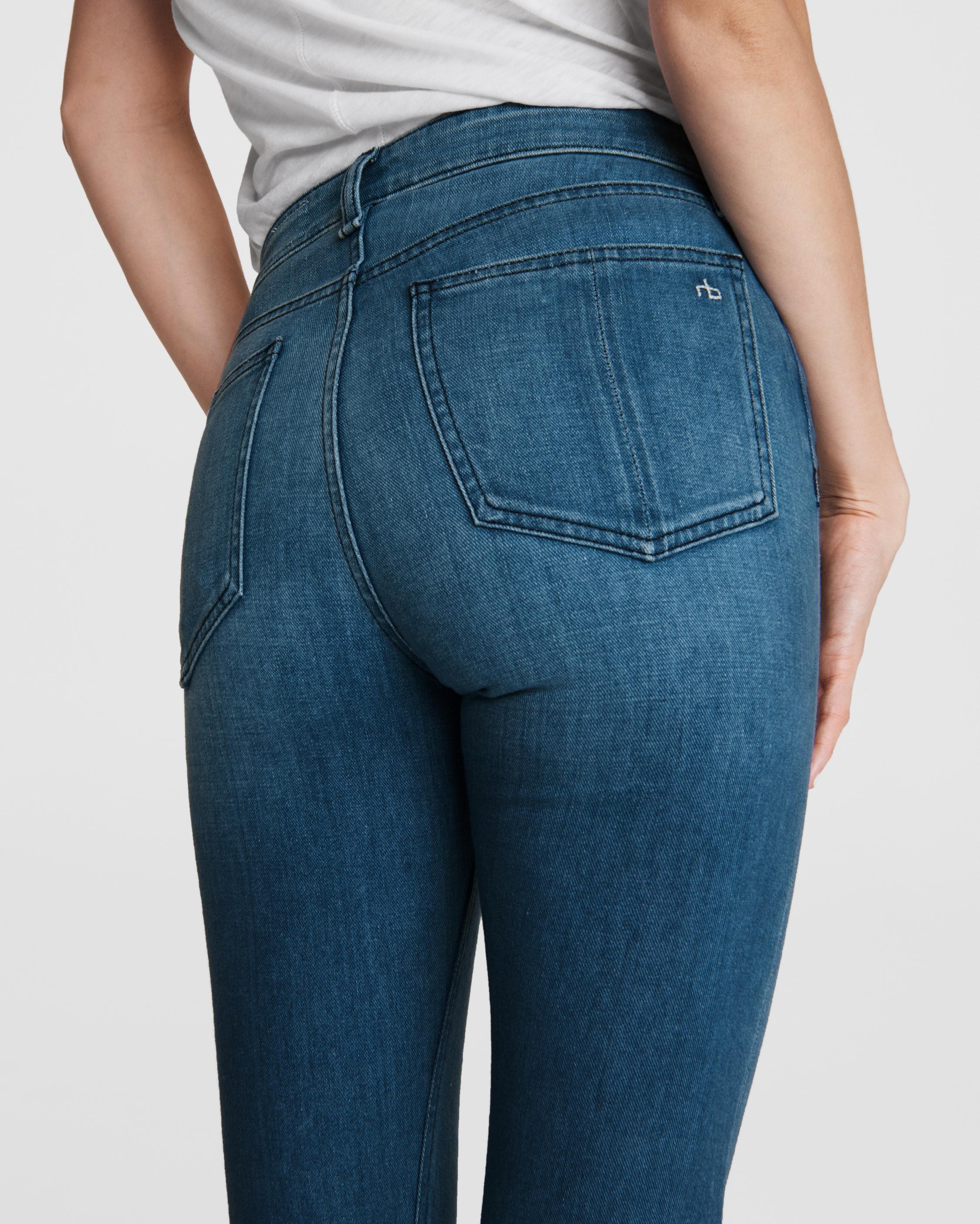 Nina Ankle Flare - Poppy
High-Rise Comfort Stretch Jean - 7