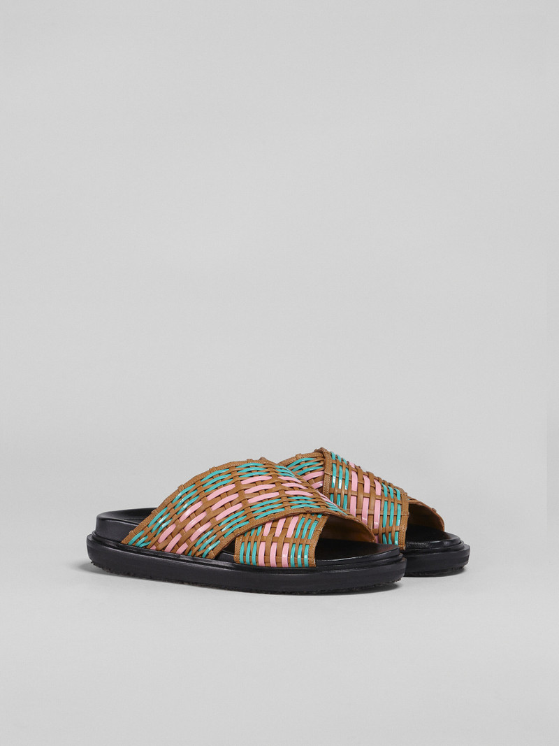 WOVEN LEATHER FUSSBETT 2