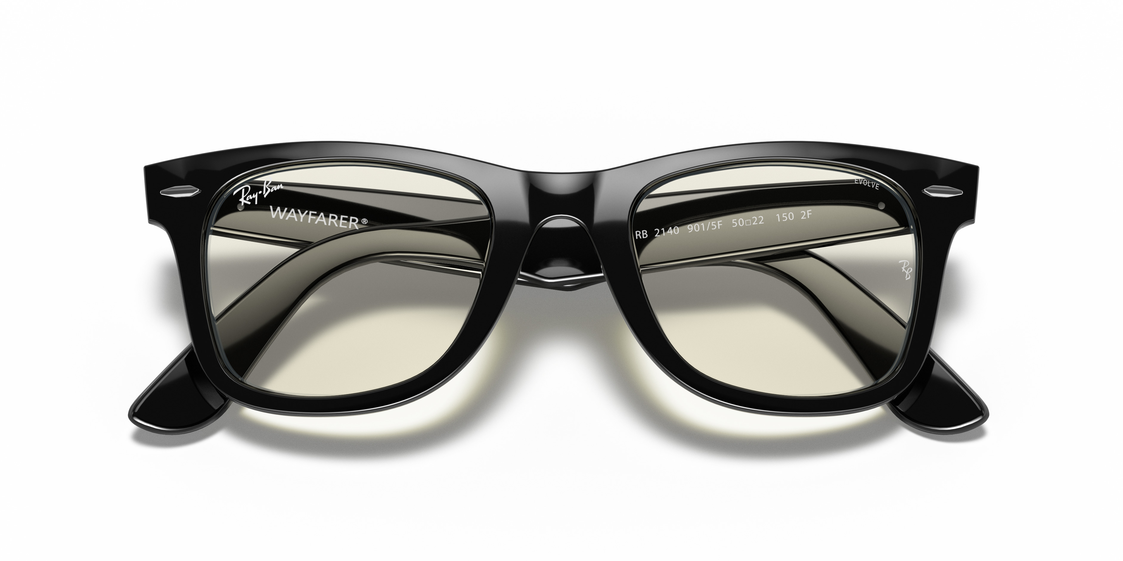RB2140 Wayfarer Clear Evolve - 5