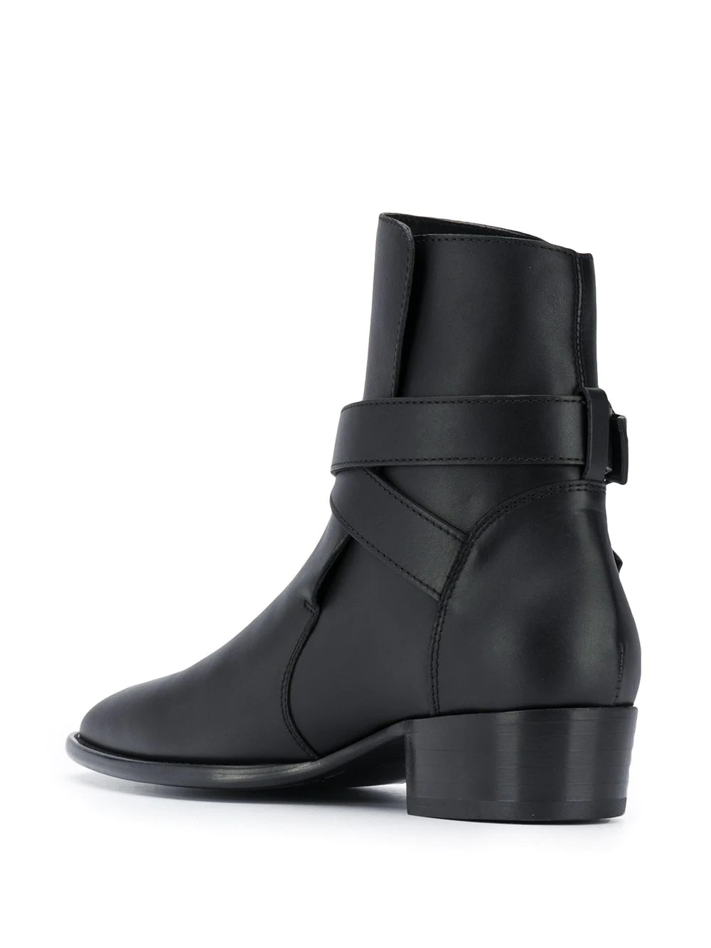 double buckle ankle boots  - 3