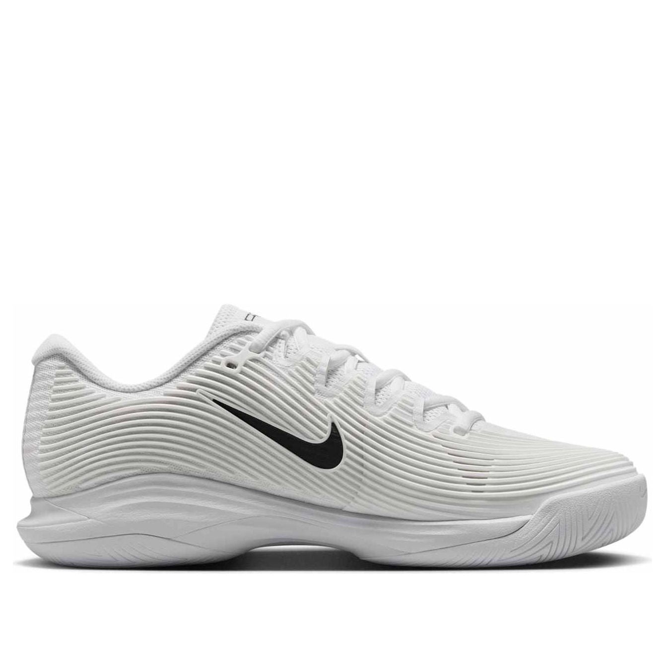 (WMNS) Nike Court Air Zoom Vapor 12 HC 'White Summit White Black' FV5554-100 - 2