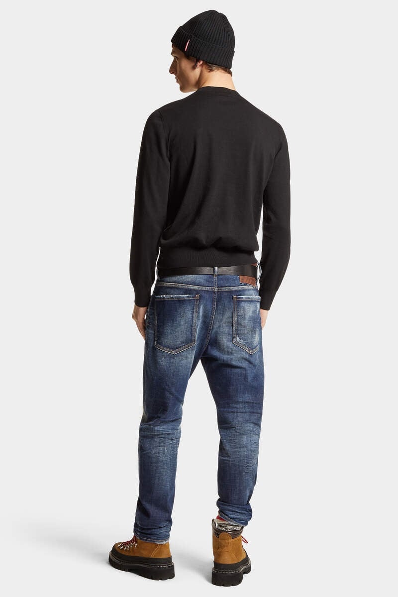 DARK DESERT WASH BRO JEANS - 4