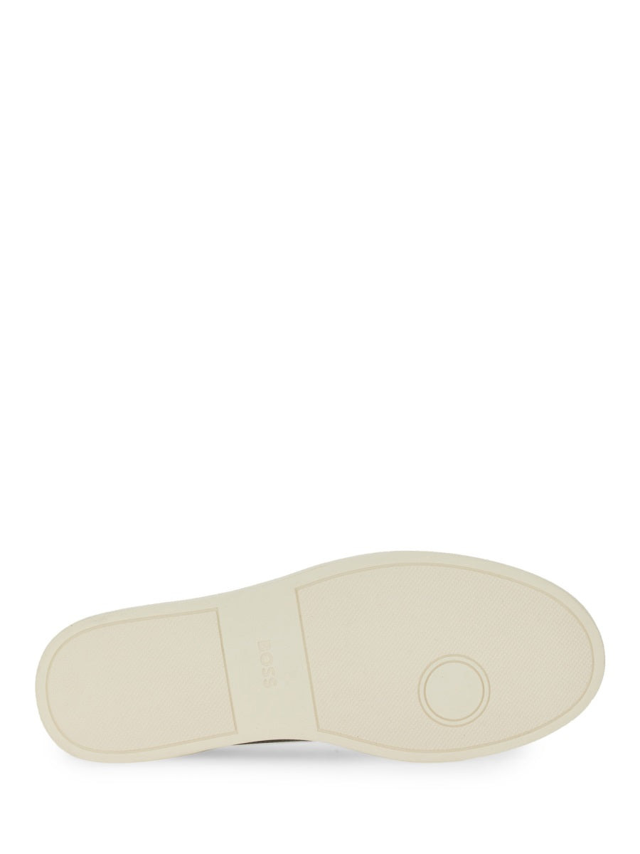 Grained Leather Sneaker - 5