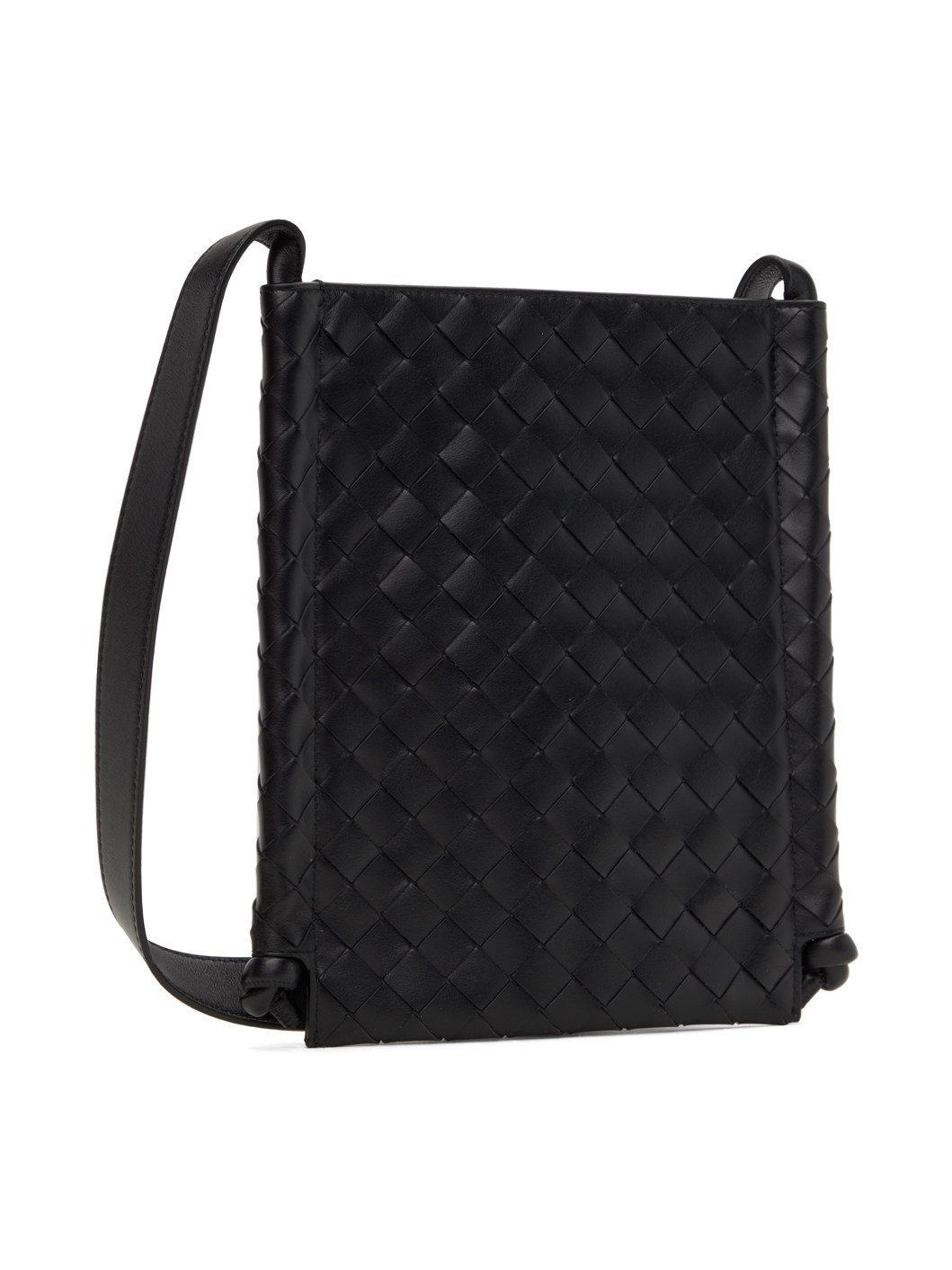 Black Small Flat Loop Pouch - 2