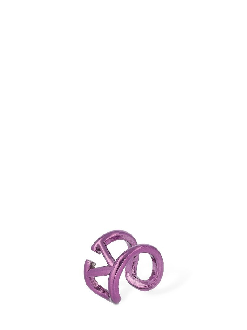 V LOGO SIGNATURE EAR CUFF - 1