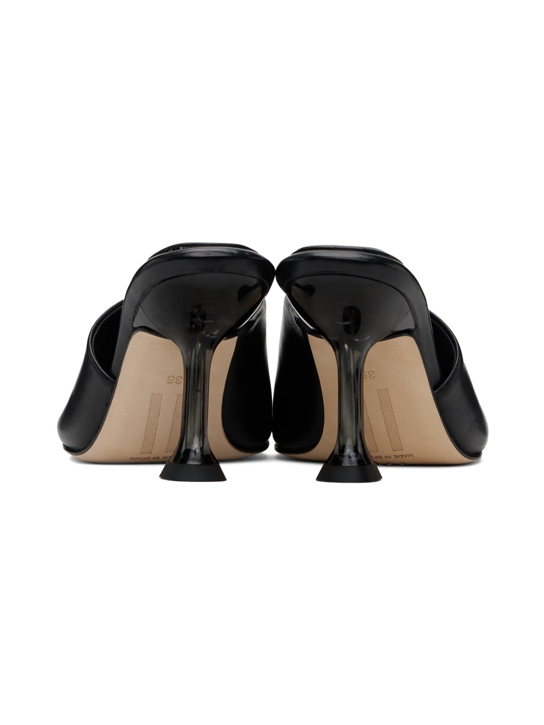 Black Miri Mules - 2