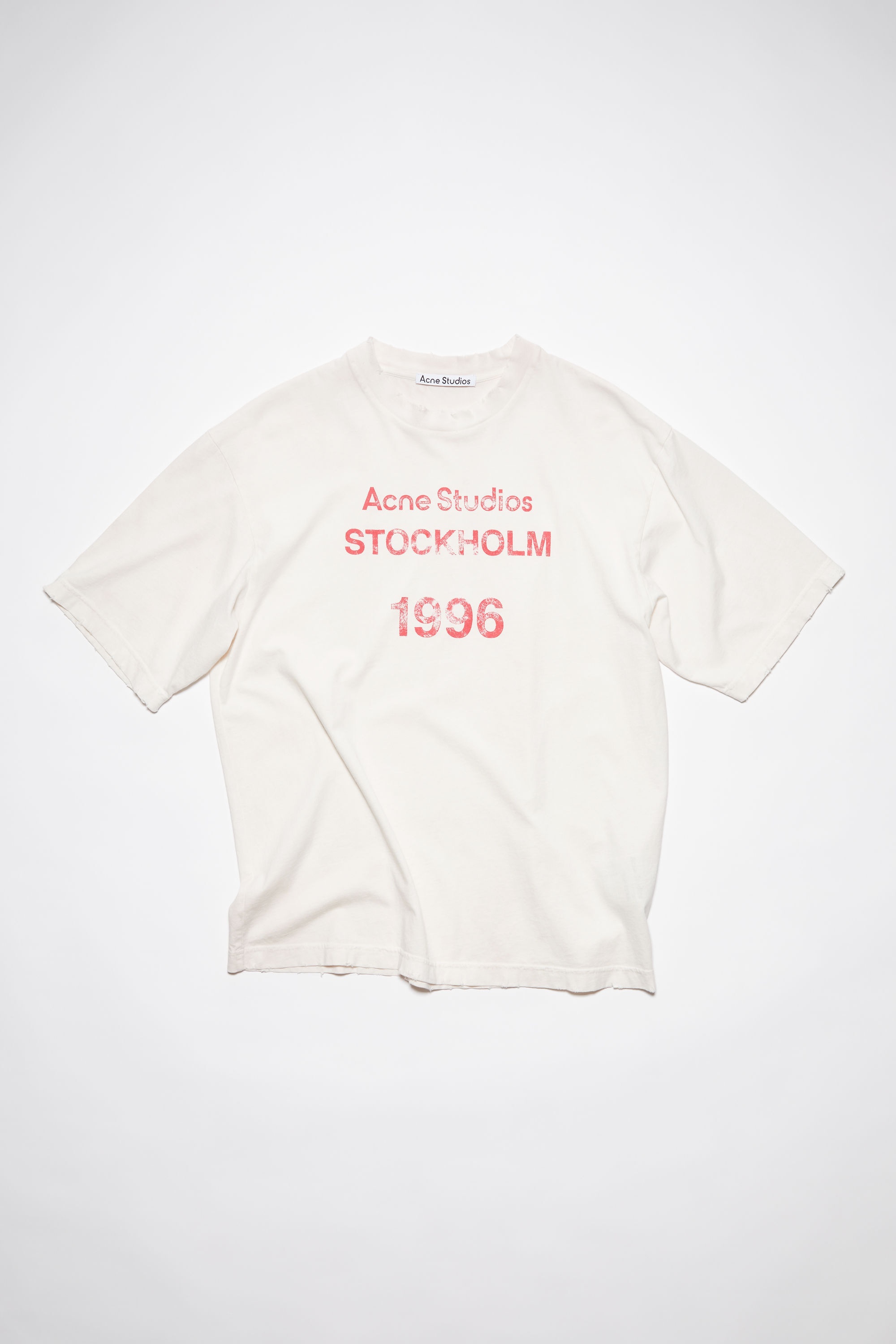 Logo stamp t-shirt - Pale orange - 1