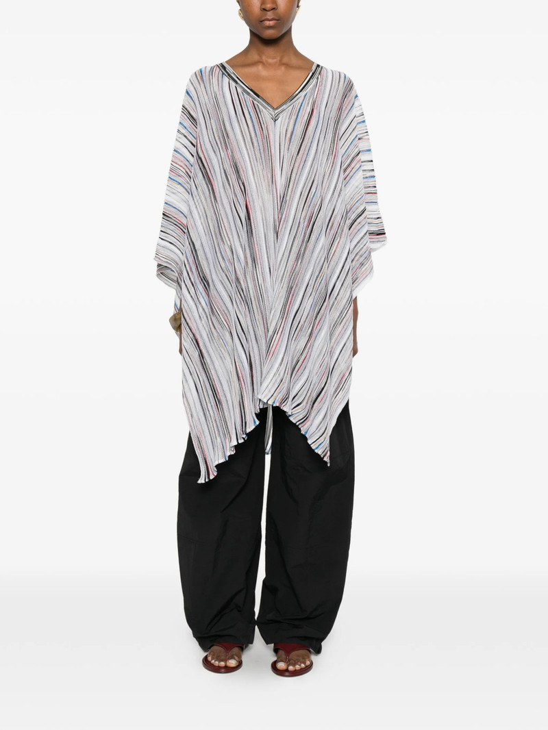 Missoni Striped V-neck Poncho 5