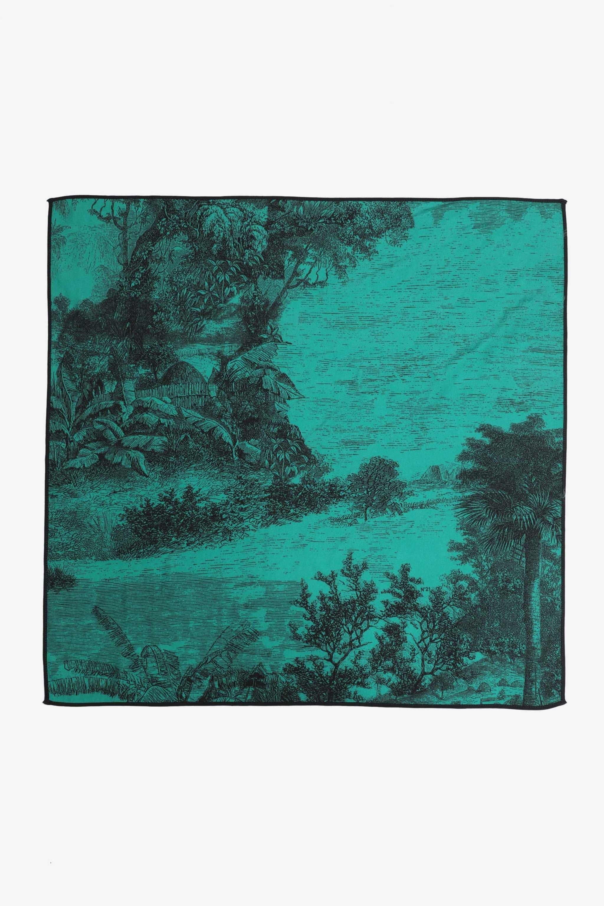 LANDSCAPE-PRINT SCARF - 1