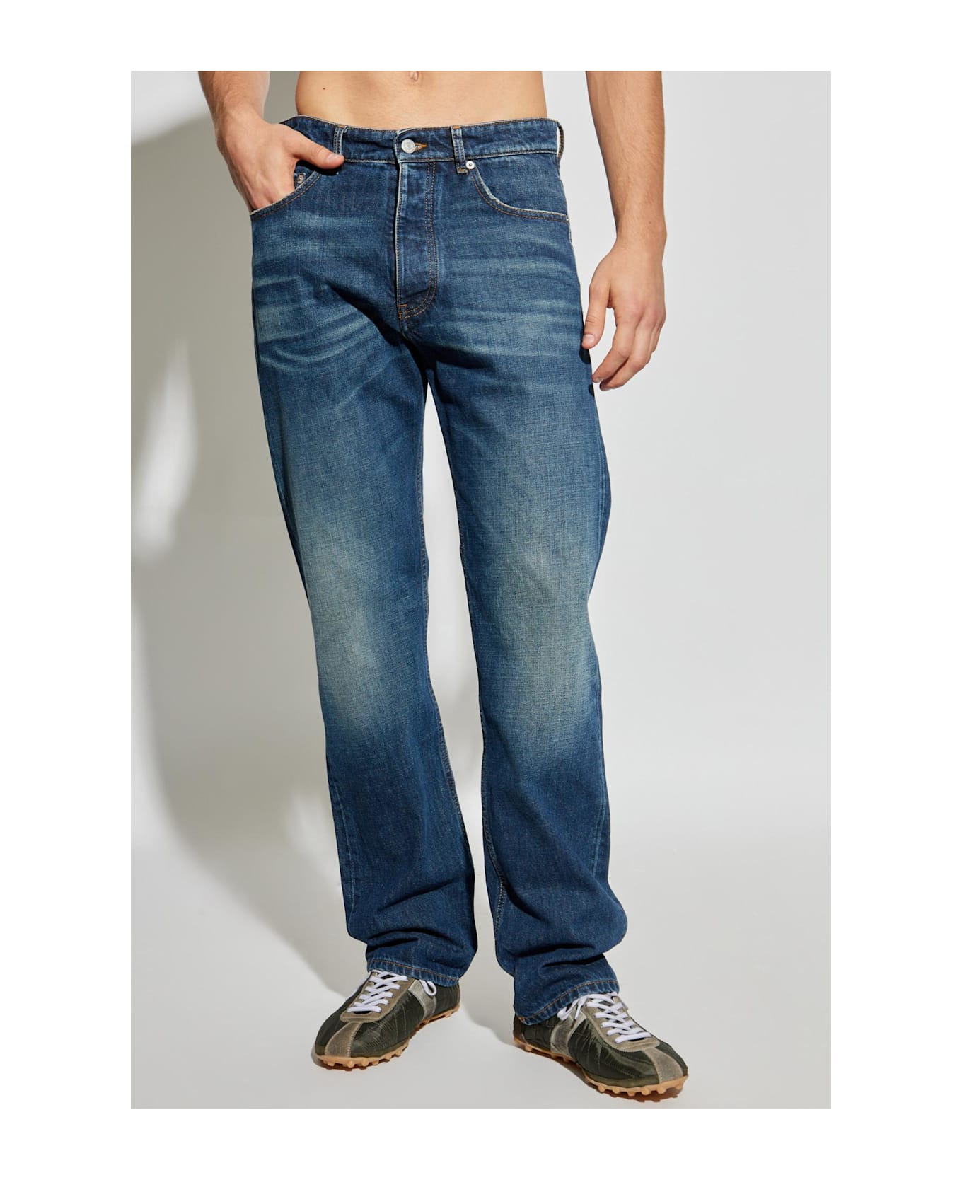 Mm6 Maison Margiela Jeans With Tapered Legs - 3