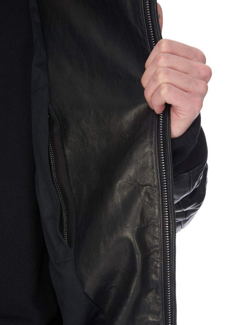off-centre leather jacket 7