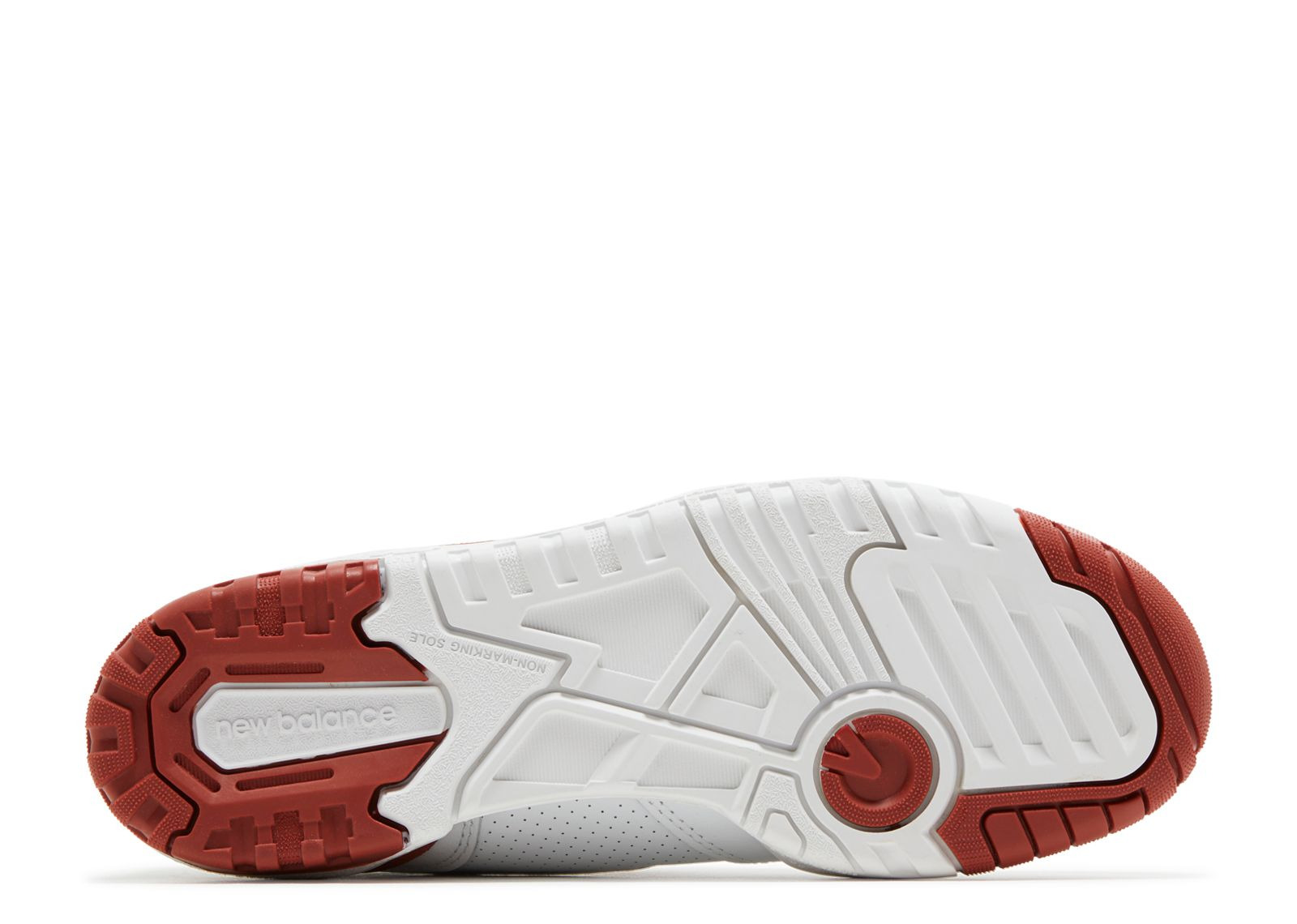 NEW BALANCE WMNS 550 'WHITE BRICK RED' - 4