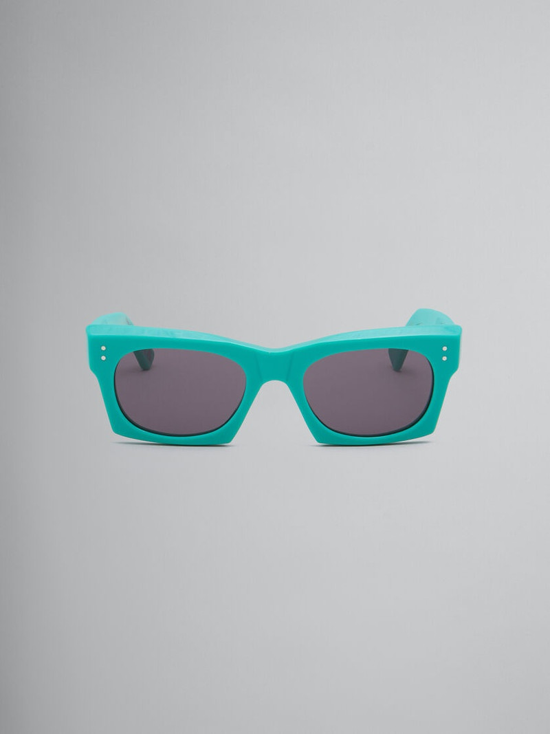 GREEN EDKU SUNGLASSES - 1