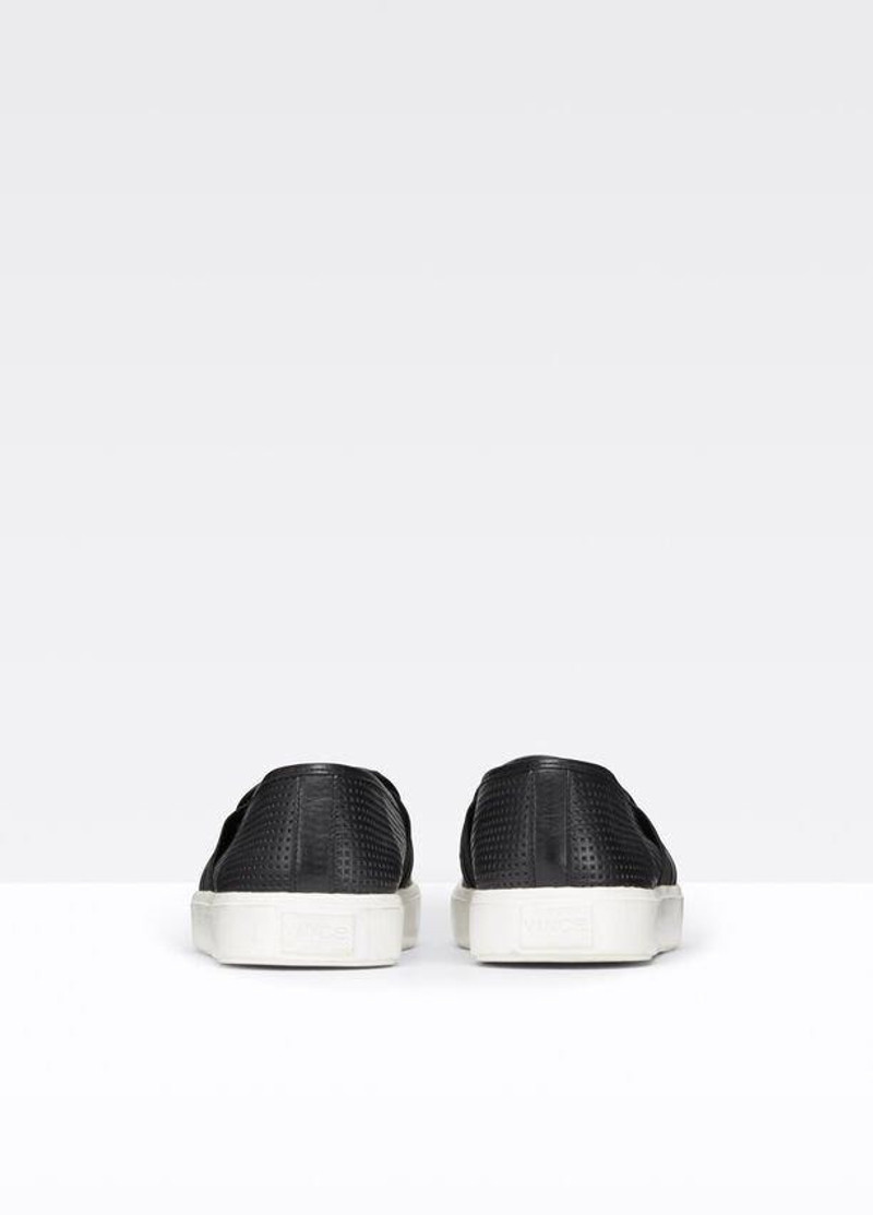 Vince Perforated Leather Blair Sneaker outlook