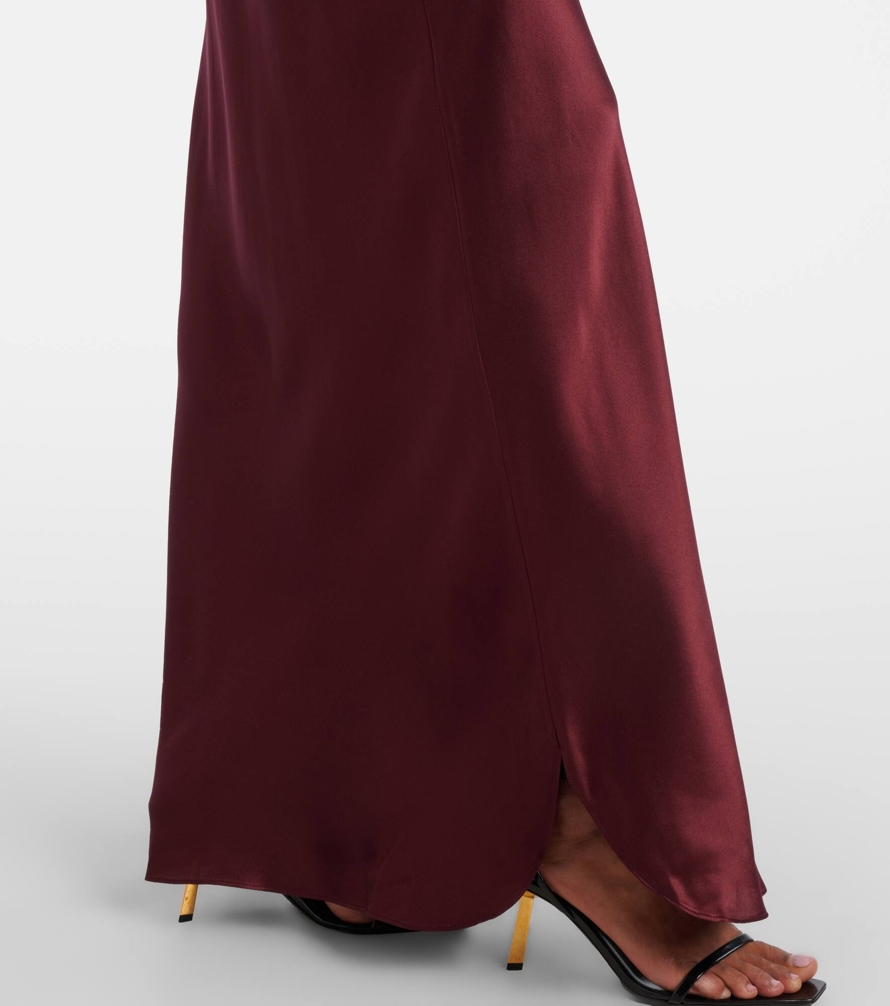 Cami silk charmeuse gown - 5