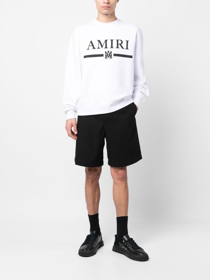 logo-print cotton sweatshirt - 2