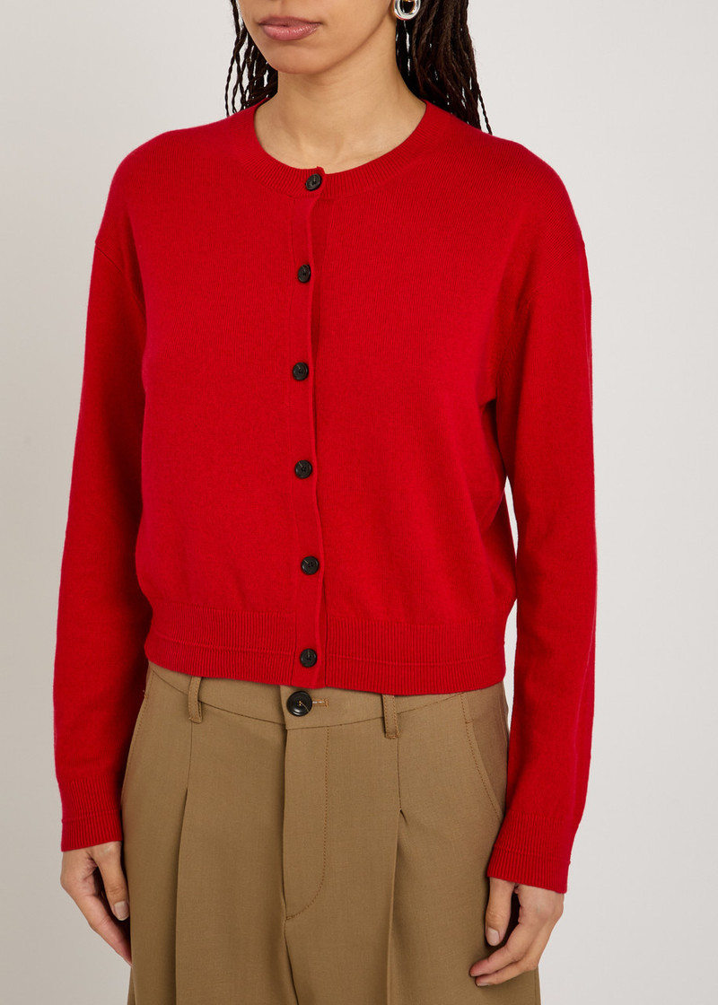 MARIA McMANUS Maria Mcmanus Cashmere and Cotton-blend Cardigan outlook