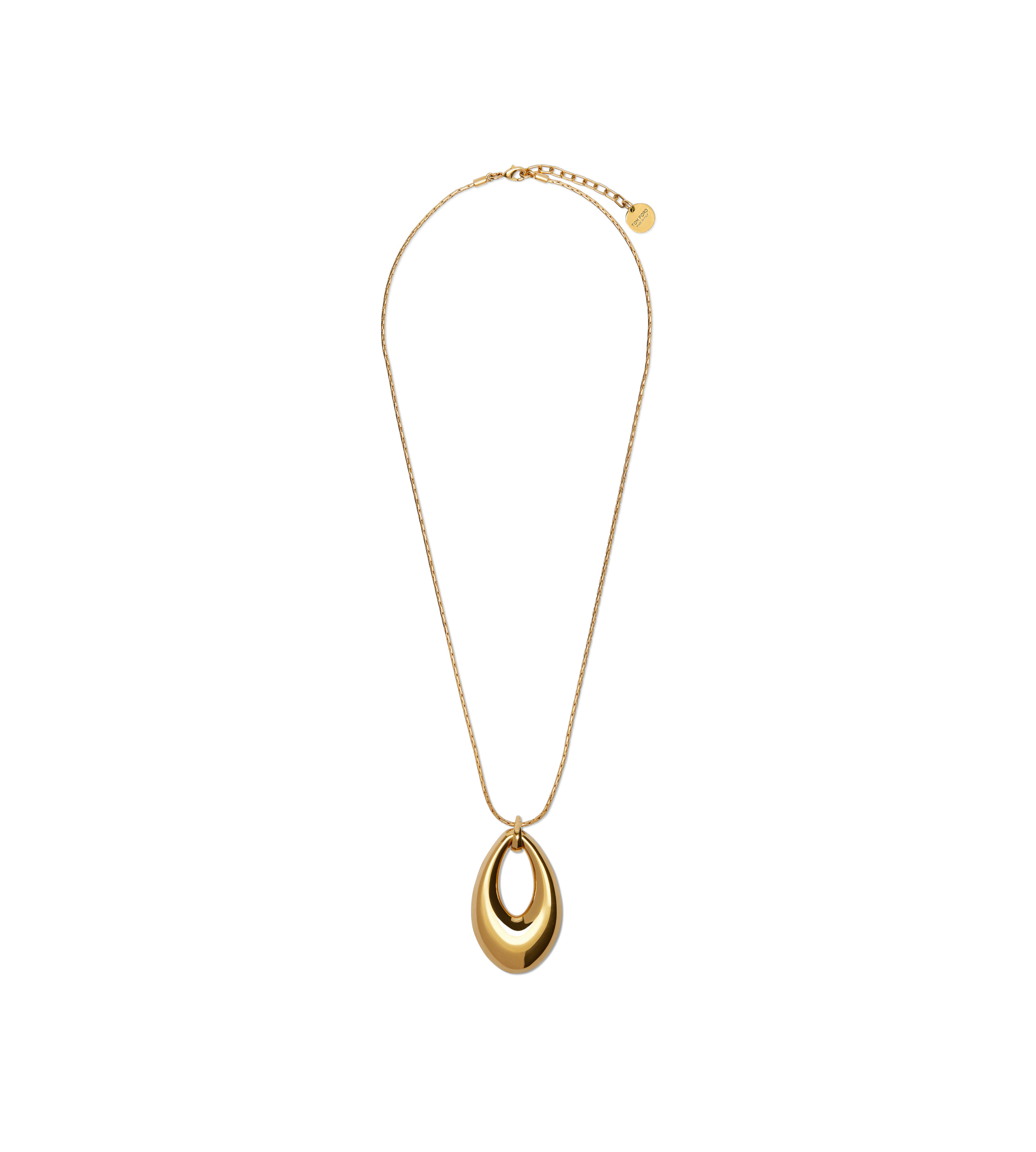 BRASS ARP NECKLACE - 1