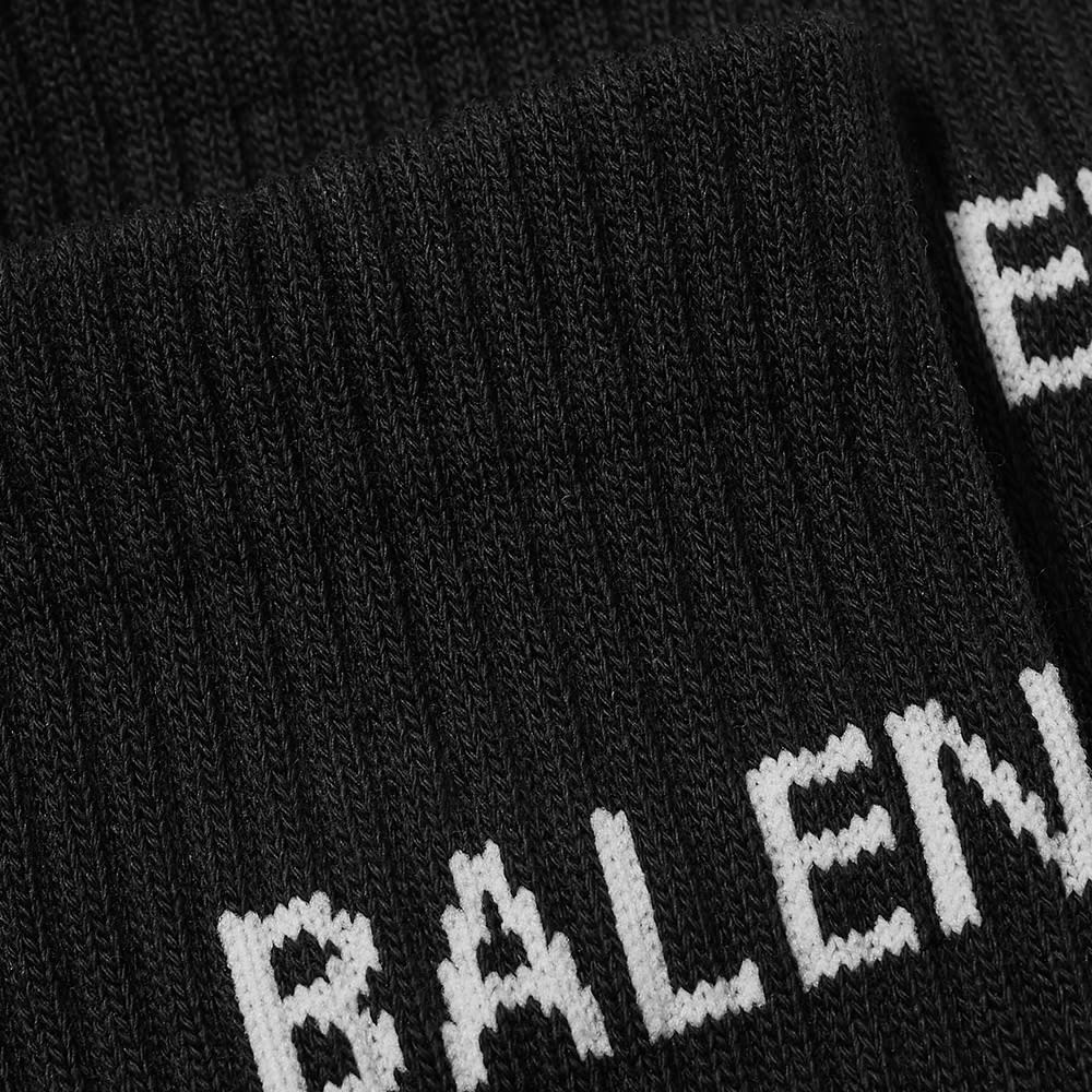 Balenciaga Tennis Logo Sock - 2