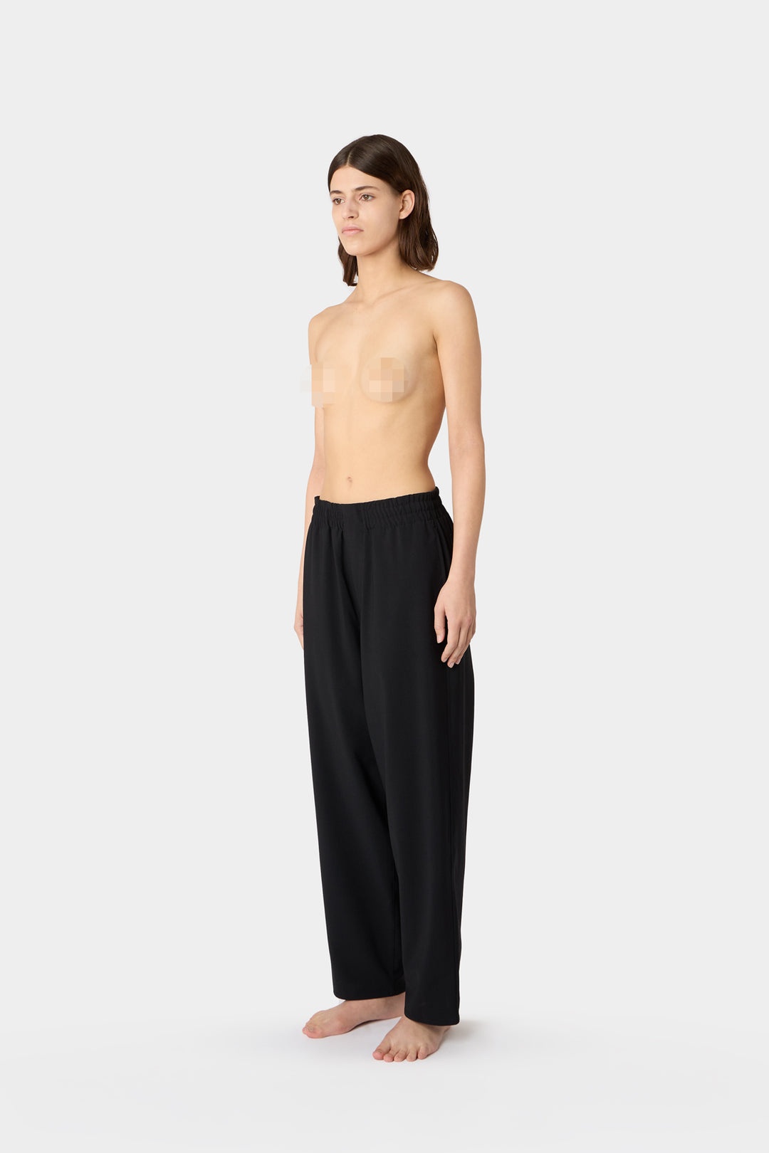 ELASTIC PANTS / black - 3