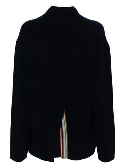 Paul Smith ribbed-knit wool jumper outlook