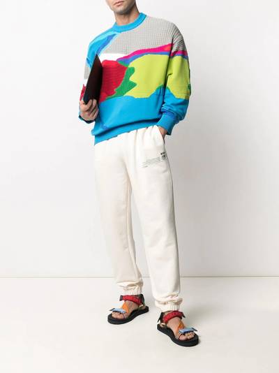 MSGM logo-print track pants outlook