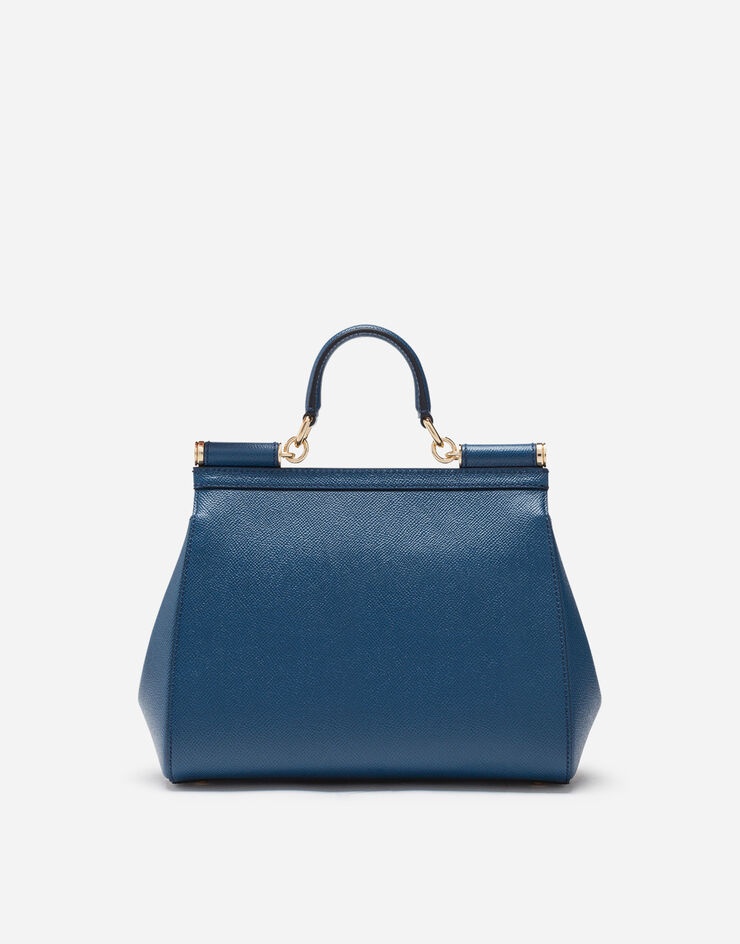 Medium Sicily handbag in dauphine leather - 3