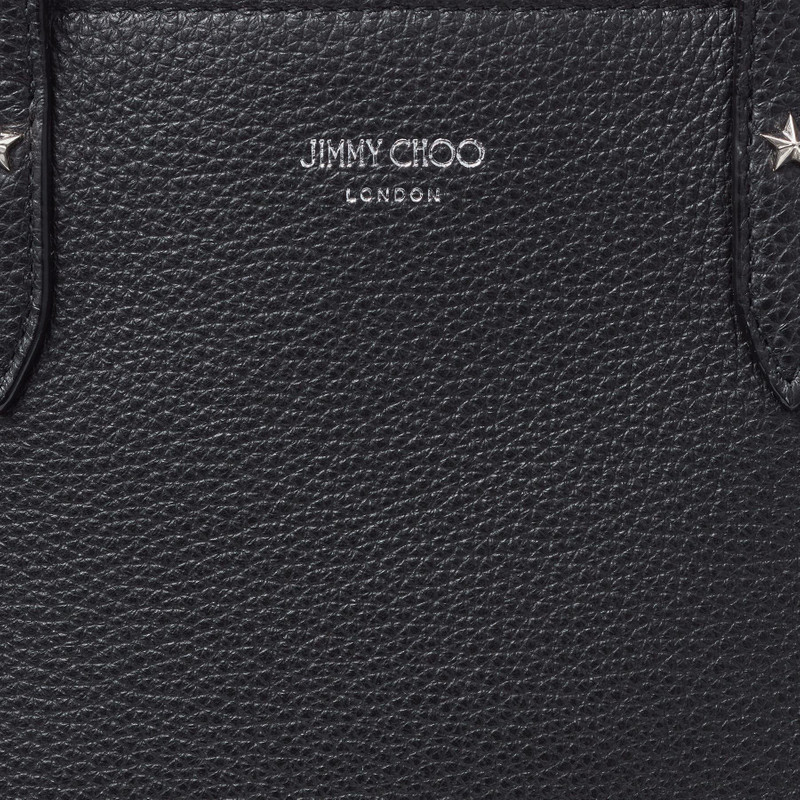 Pegasi N/S
Black Soft Grainy Calf Leather Tote Bag with Stars 5