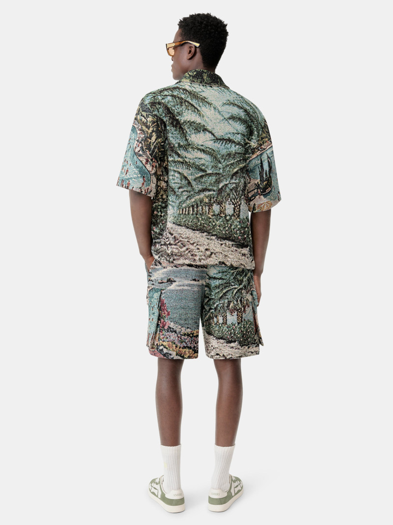 AMIRI PARADISE TAPESTRY SHIRT outlook