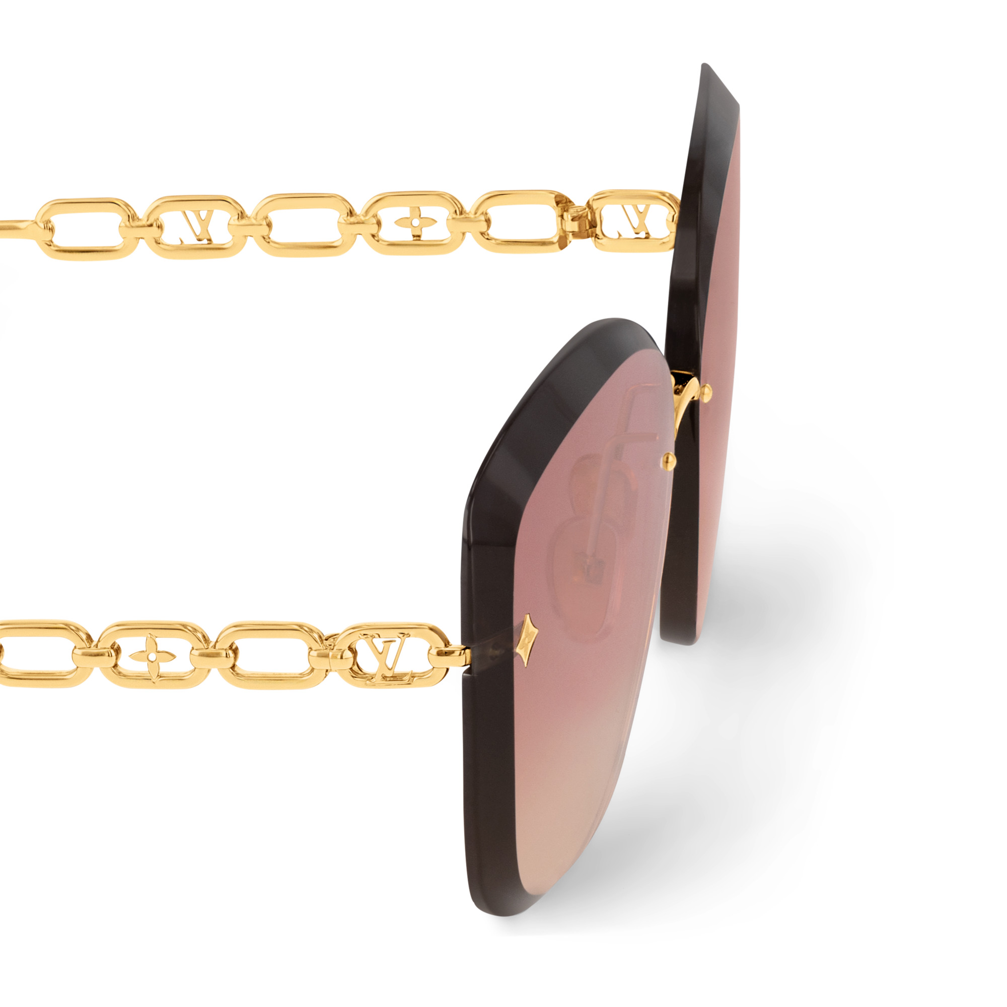 LV Jewel Round Cat Eye Sunglasses - 4