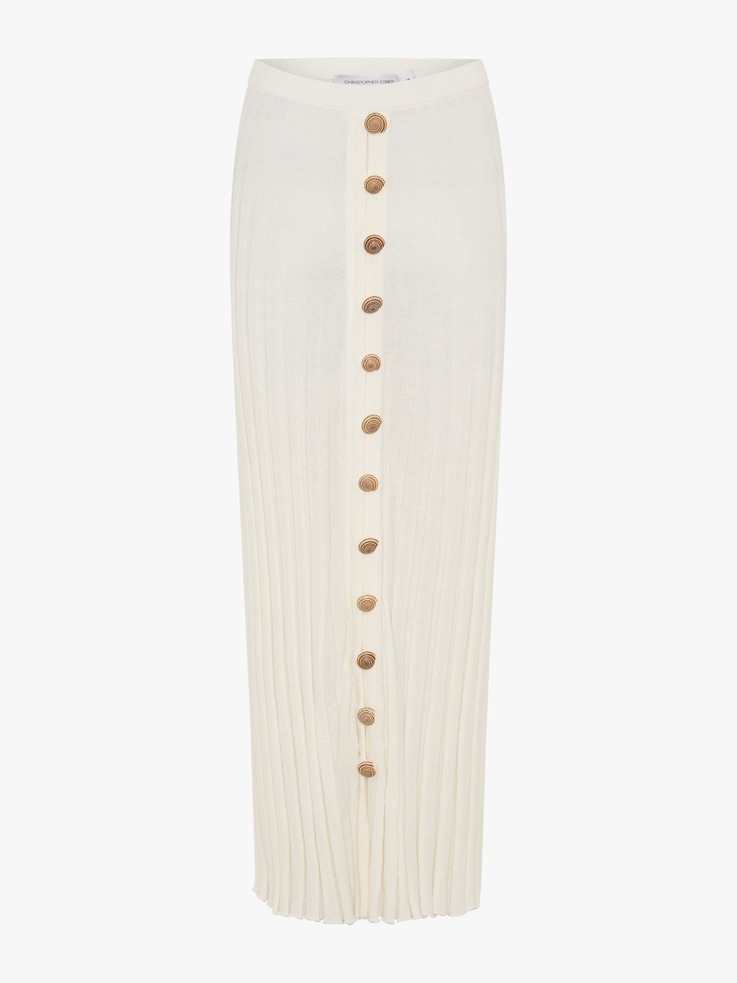 Sundial Shell Sunray Knit Skirt - 5