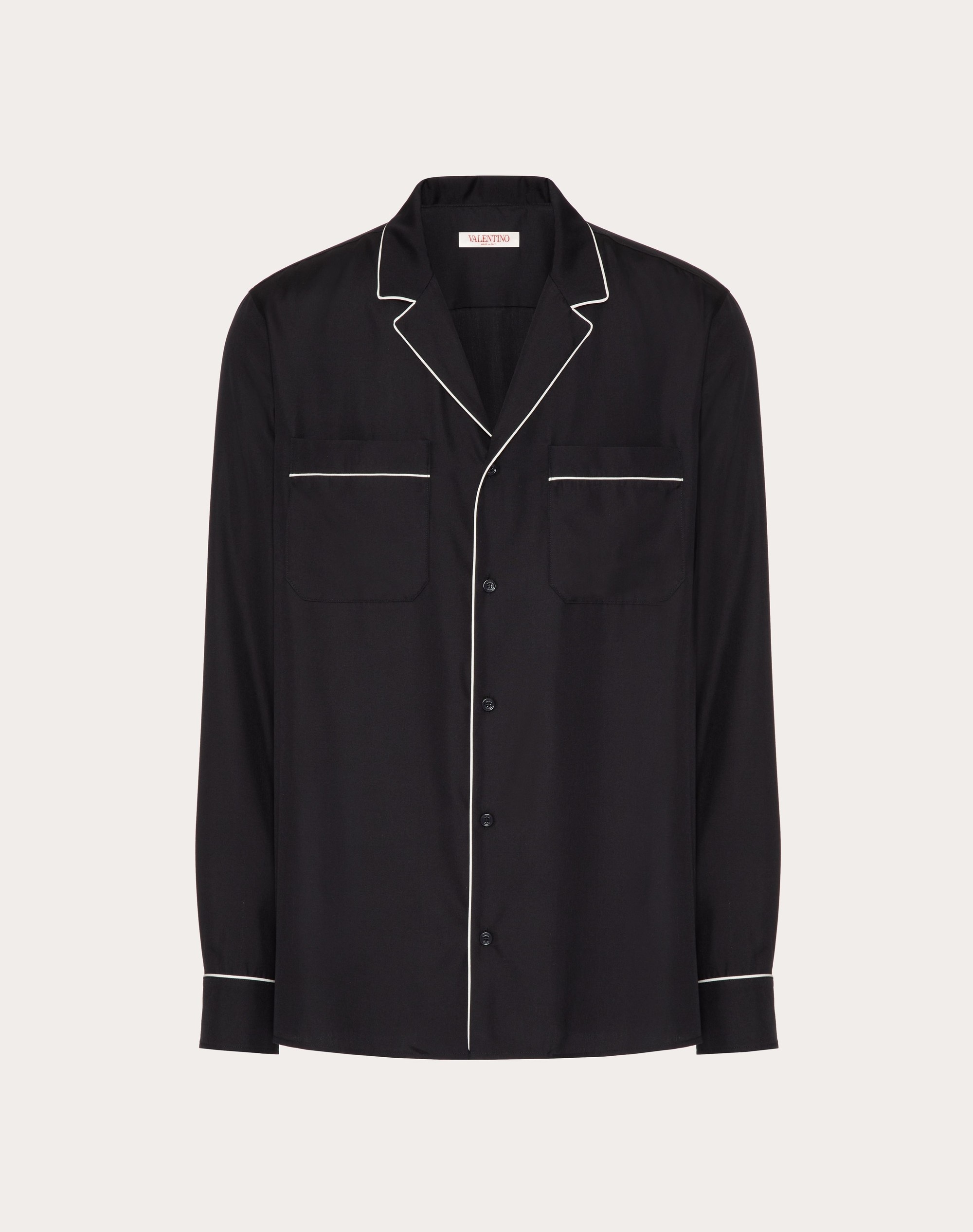 SILK PAJAMA SHIRT - 1
