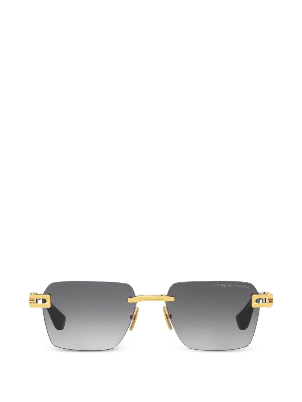 Meta-Evo One geometric-frame sunglasses - 1
