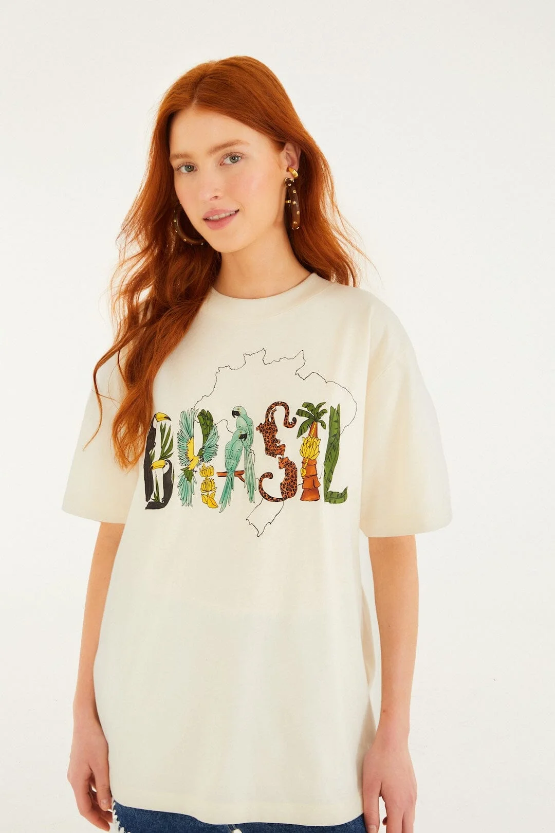 Off-White Brasil Organic Cotton T-Shirt - 1