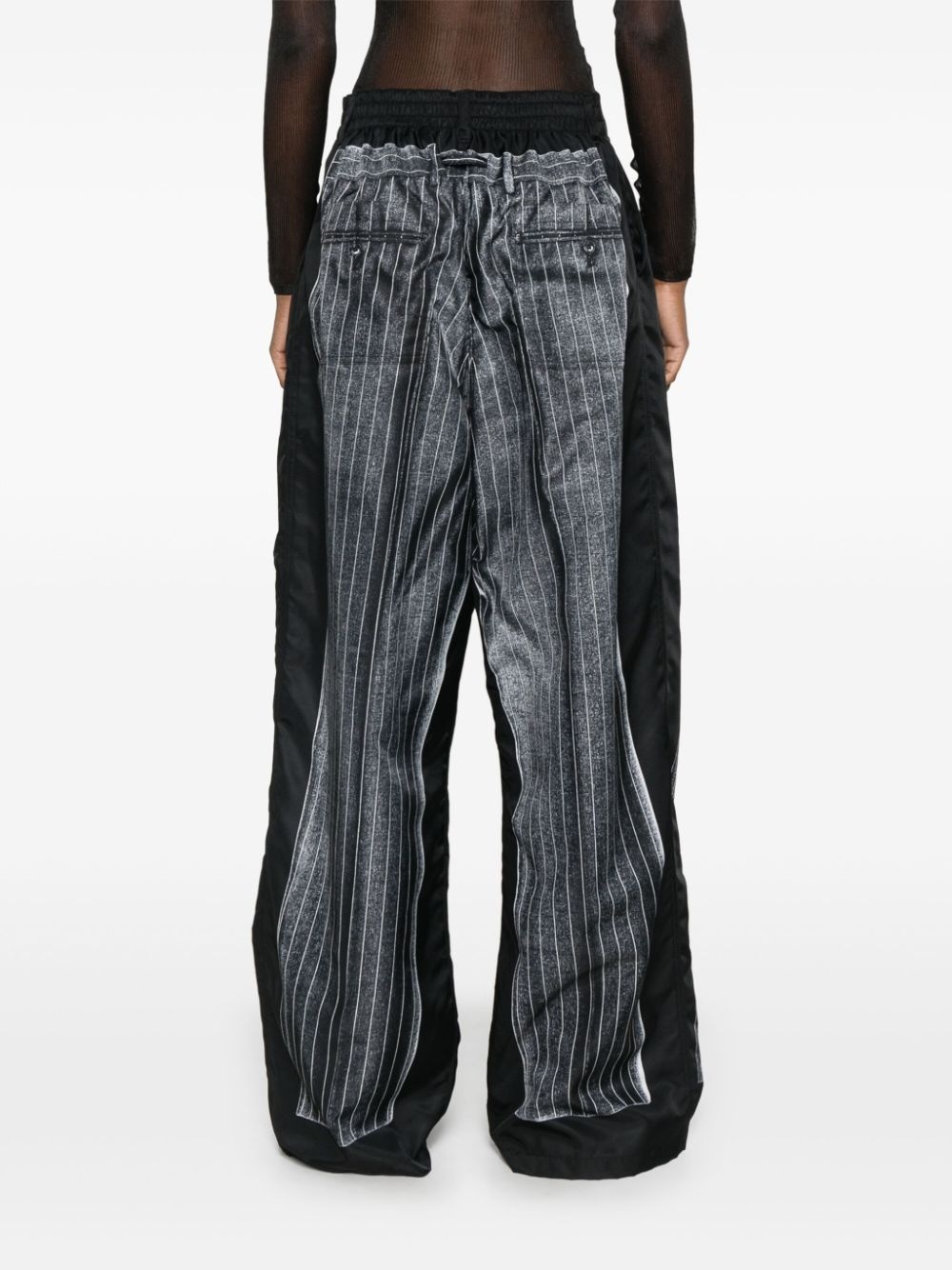 trompe-l'oeil trousers - 4