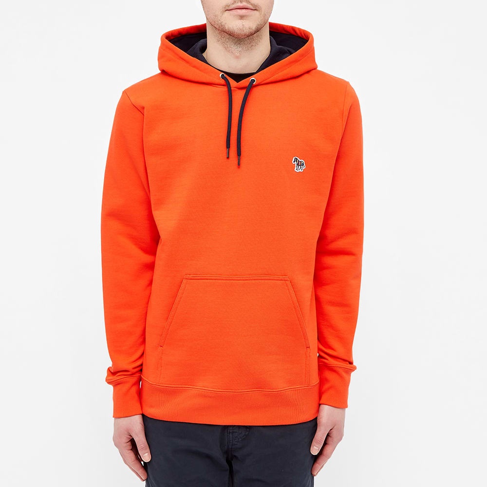 Paul Smith Zebra Logo Popover Hoody - 4